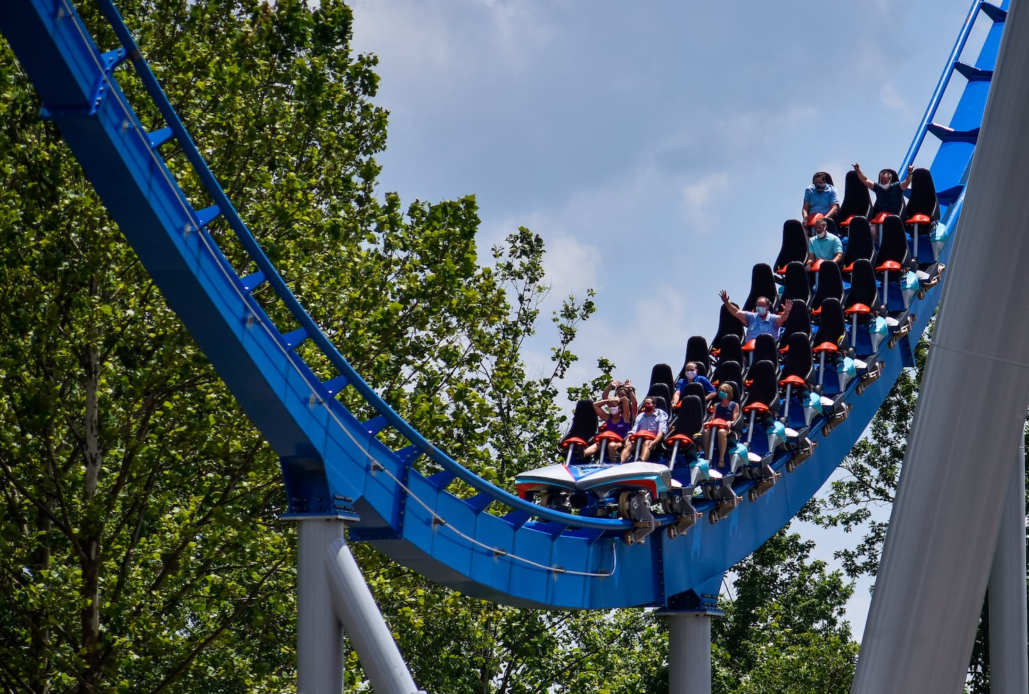 New Orion giga coaster ready to thrill visitors as Kings Island opens