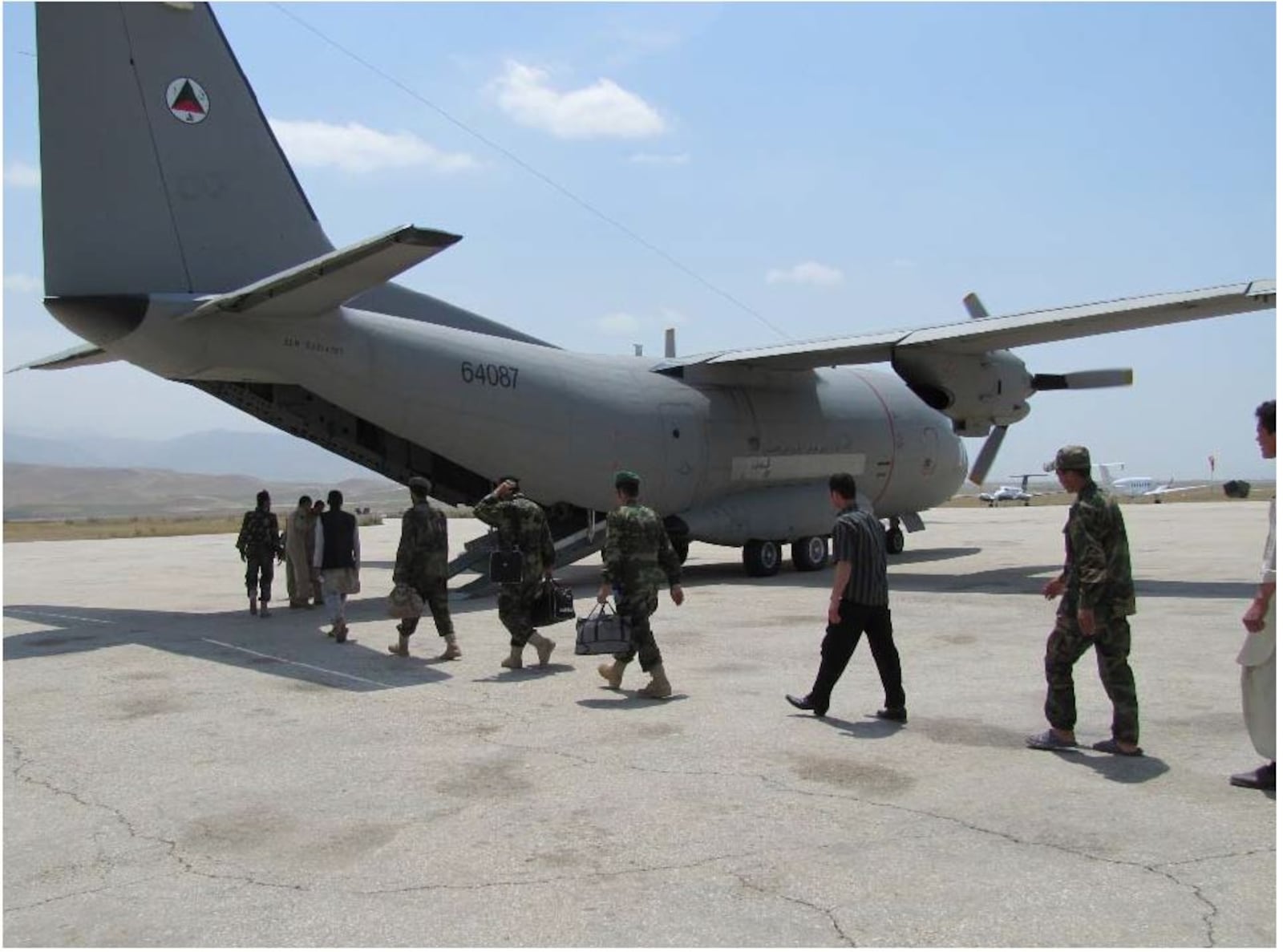 Photo from Special Inspector General for Afghanistan Reconstruction report on G222. Photo source: U.S. Air Force, May 2010, according to SIGAR.