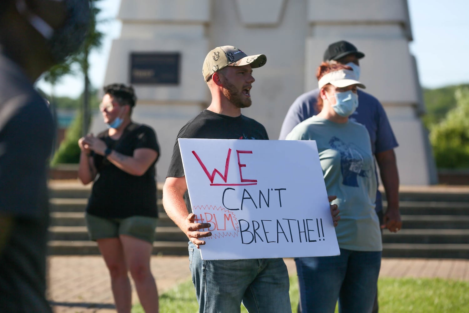 PHOTOS Crowd gathers at West Chester protest