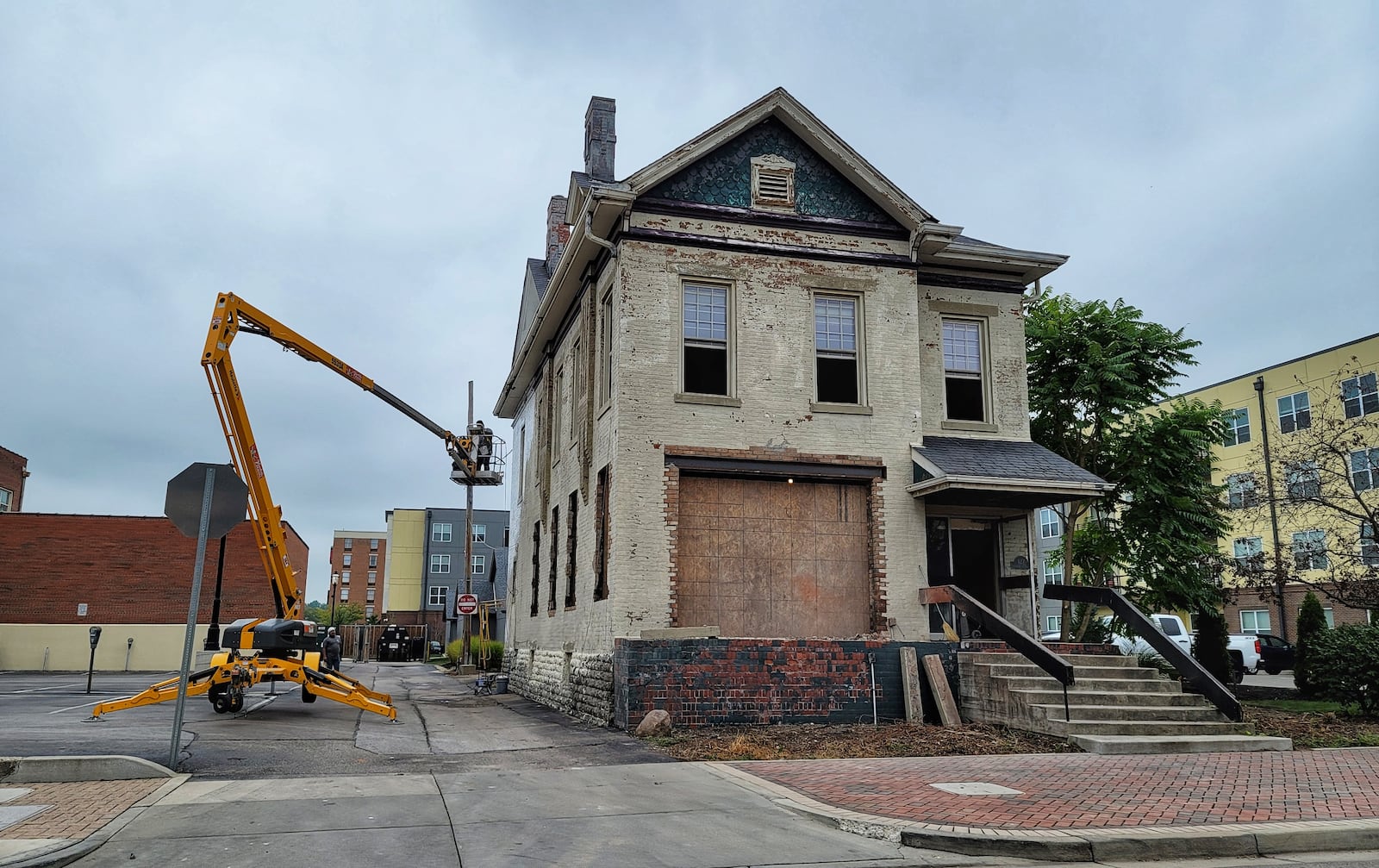 Wildfire Hygge Goods purchased a former law-office building on North 2nd Street it is renovating to expand the business. This is what it looked like in September. Wildfire Home and Gifts is its current location on High Street, and will remain open, selling smaller items than the furniture and other accessories that will be available at the 2nd Street shop. NICK GRAHAM / STAFF