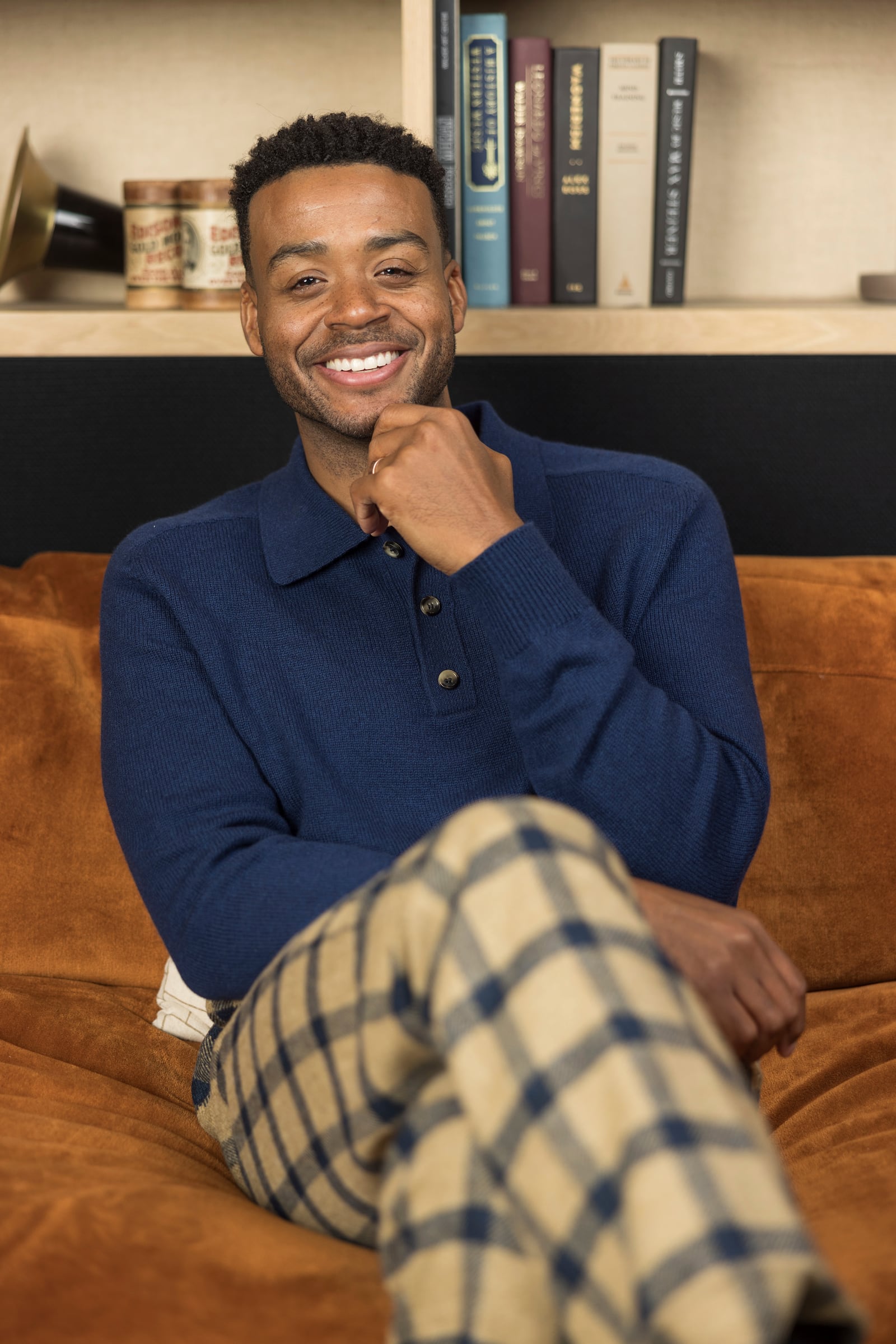 Kris Bowers poses for a portrait on Friday, Jan. 31, 2025, in Pasadena, Calif. (Photo by Willy Sanjuan/Invision/AP)