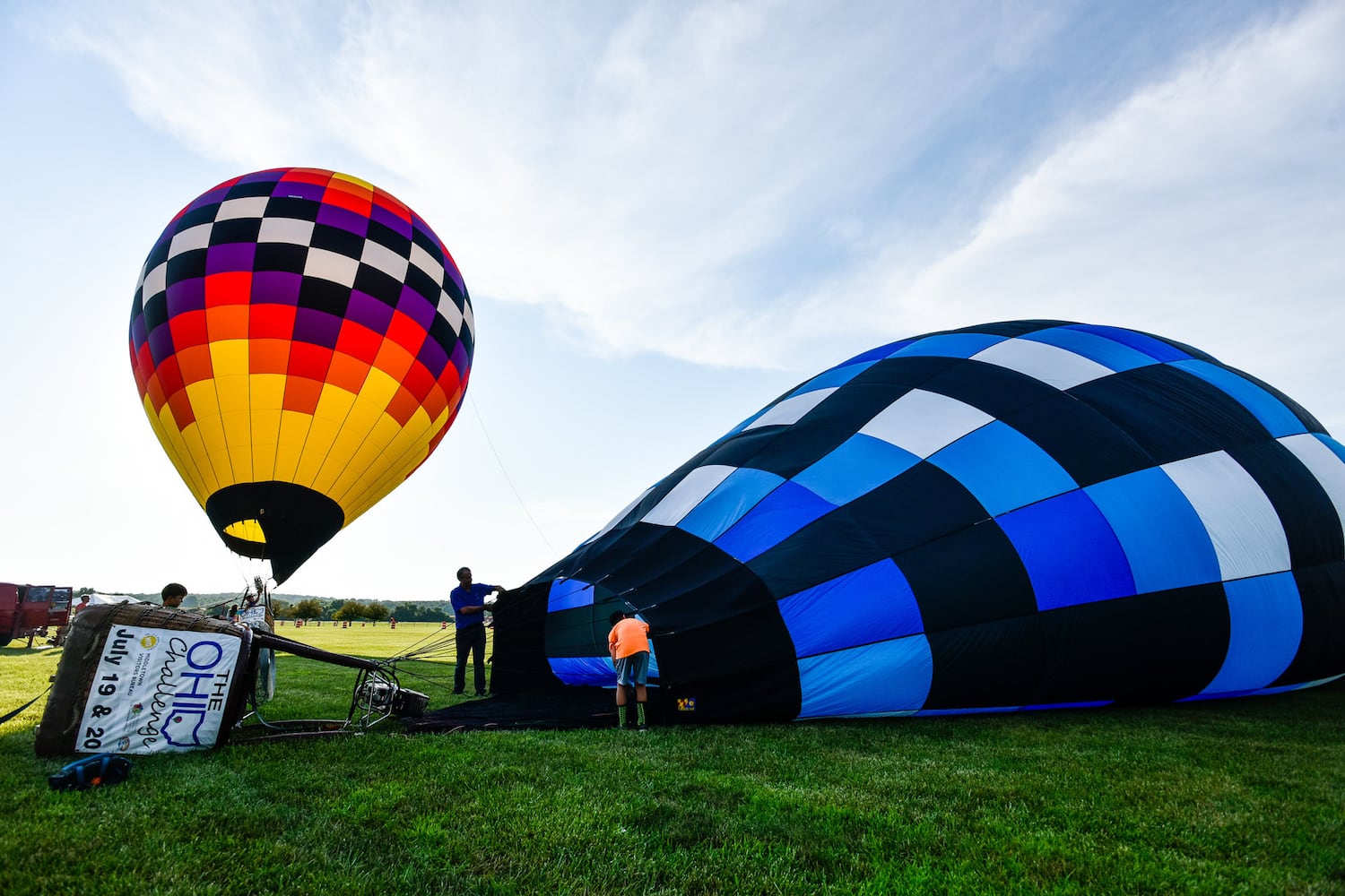 Balloons take to the air for Ohio Challenge hot air balloon festival