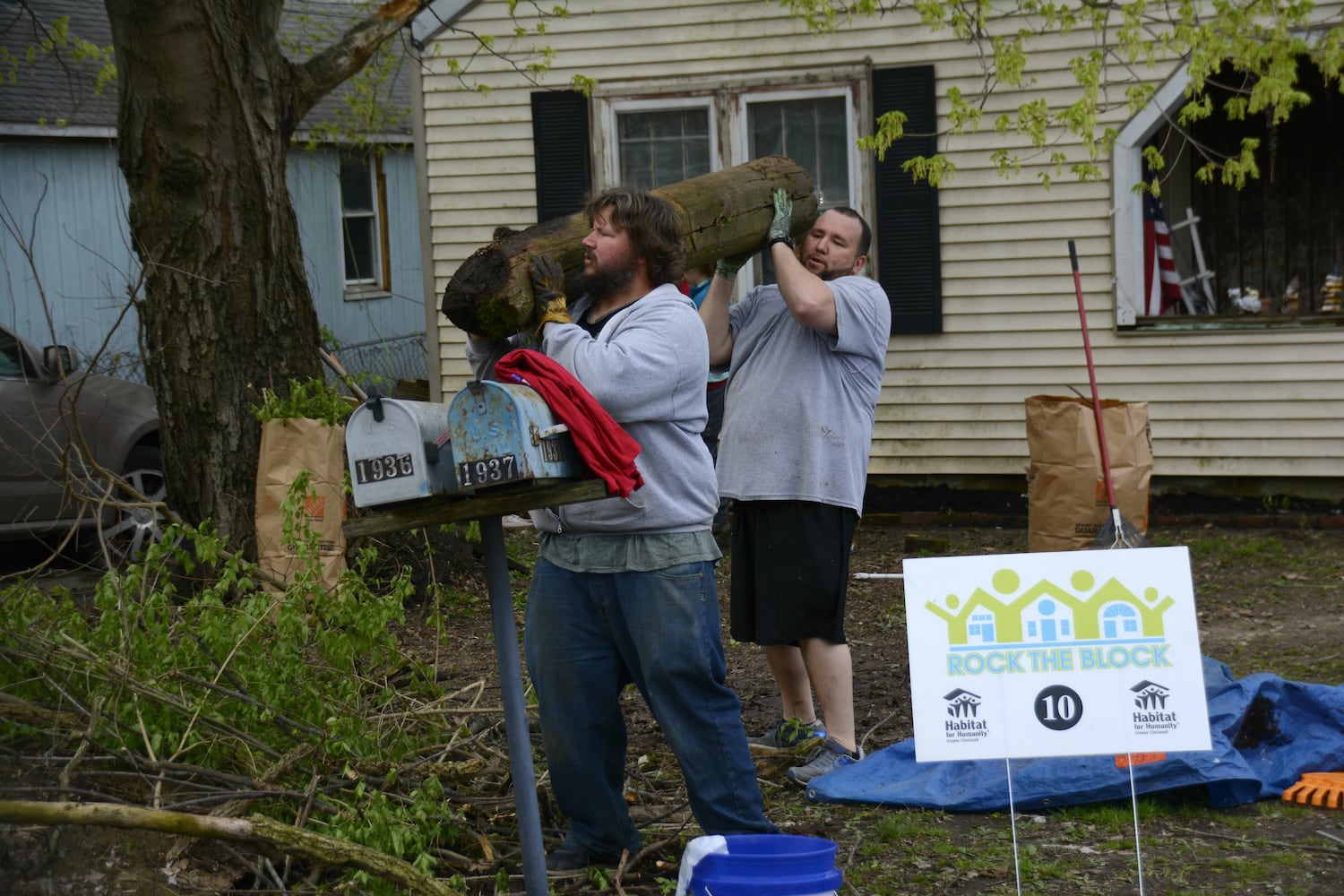 Hundreds helped to Rock the Block in Fairfield Twp.'s Five Points neighborhood