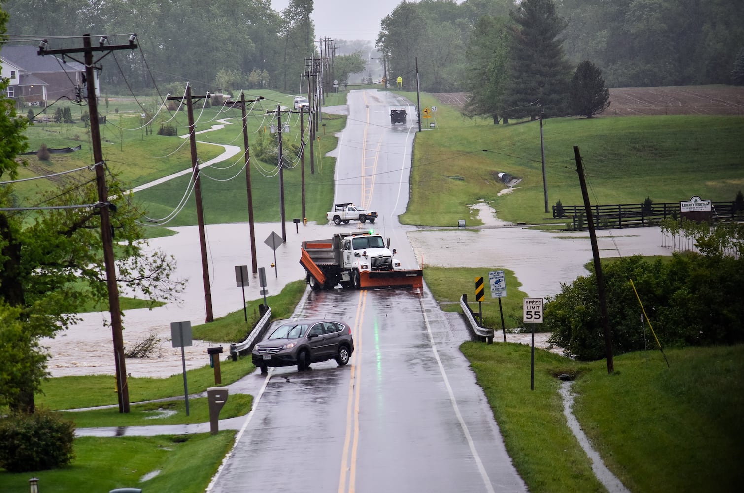 Flooding in Butler County