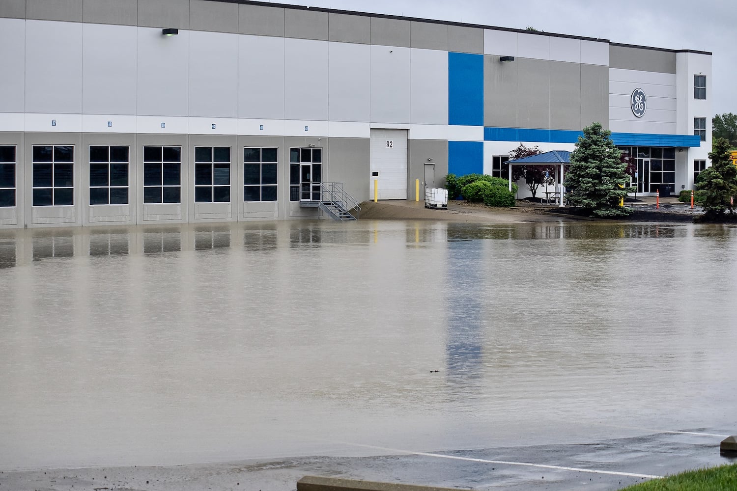 West Chester businesses evacuated due to high water