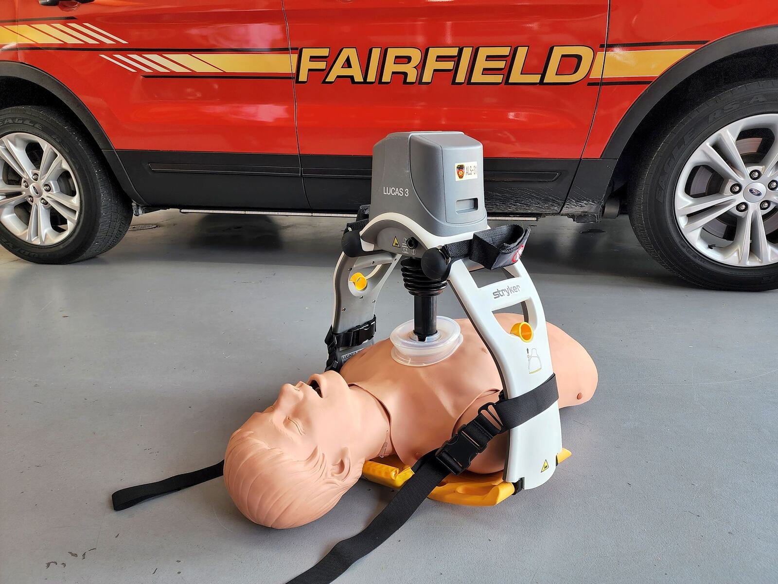 Fairfield Fire Department received an Assistance for Firefighters Grant for $175,343.37. The city will match the grant and will be used to purchase (3) LUCAS devices, automated chest compression machines and (3) Lifepak-15 cardiac monitor/defibrillators that are capable of capturing and transmitting 3 and 12-lead ECGs to area hospitals. This award will help the FD enhance its Advanced Life Support capabilities. NICK GRAHAM/STAFF