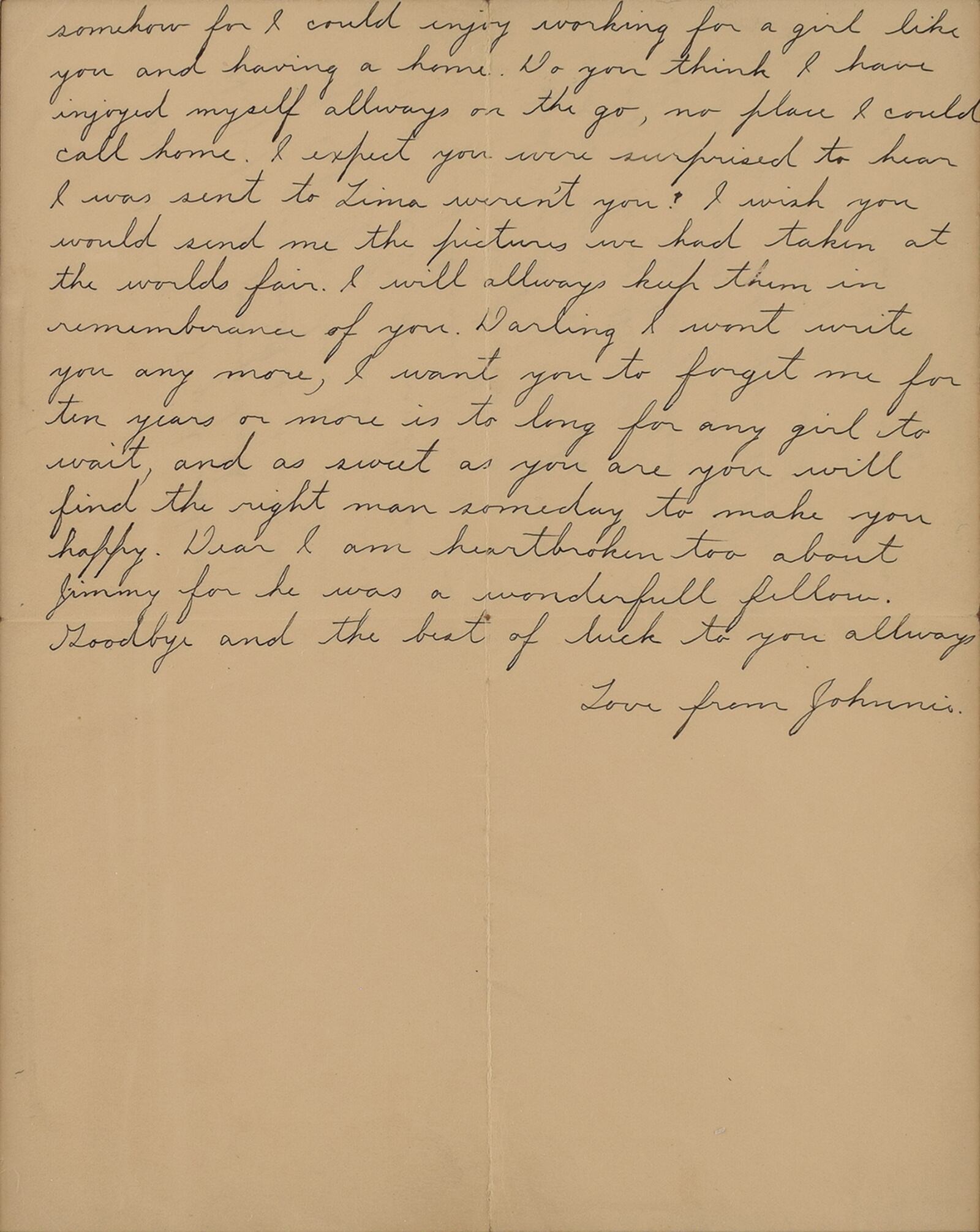 A letter written by the gangster John Dillinger to the Dayton woman he loved, Mary Longnacker, went up for bid by RR Auction.