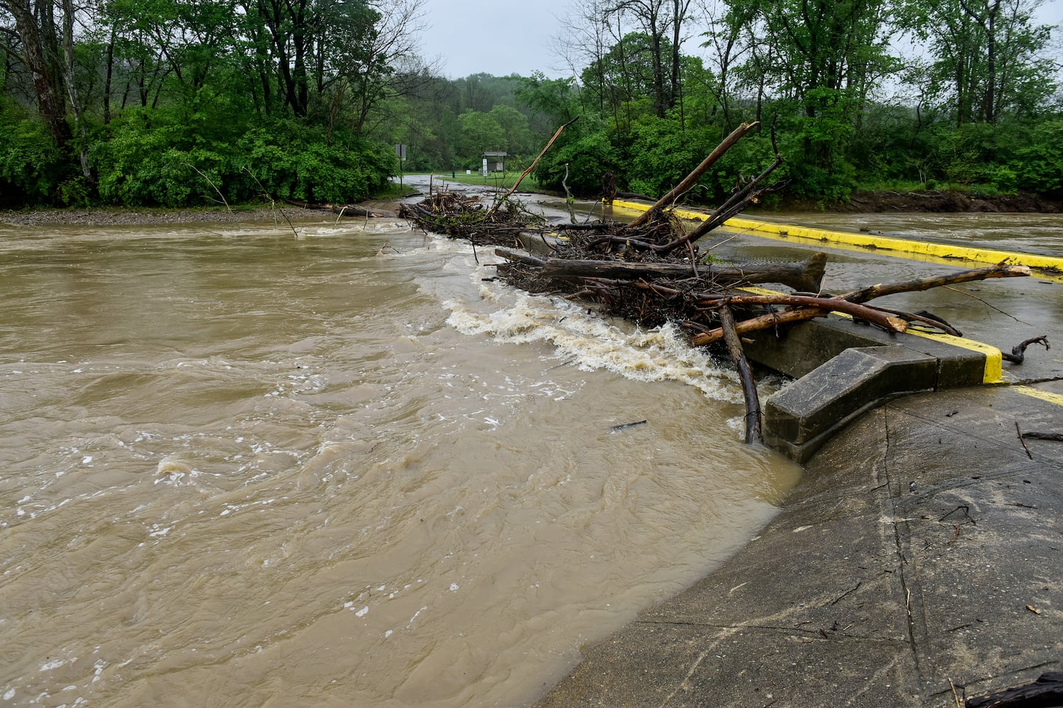 PHOTOS: Heavy rain causes flooding in Butler County