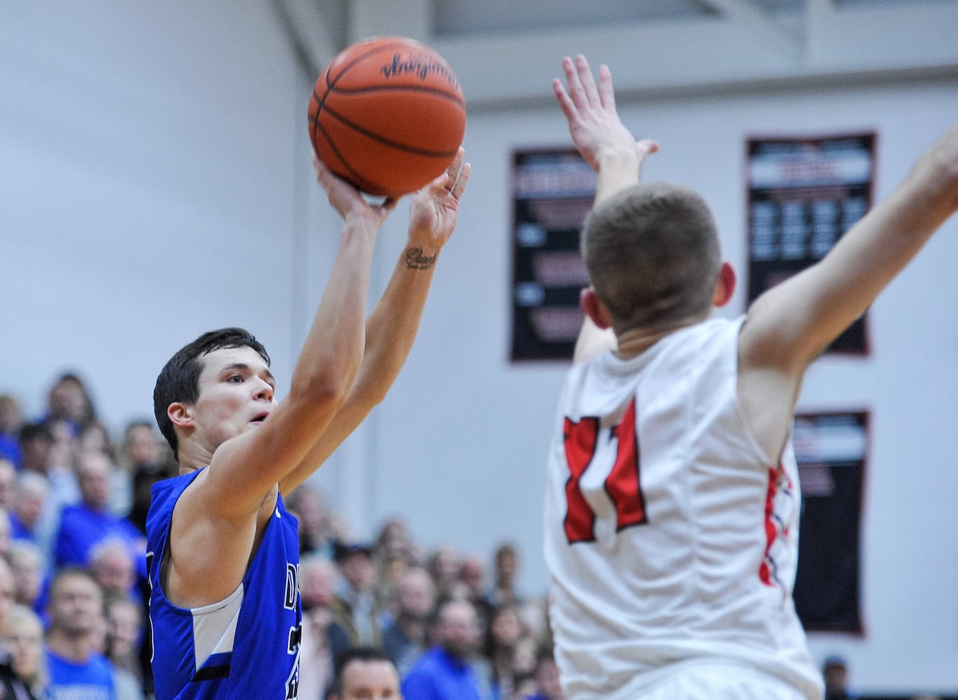 Franklin vs Brookville basketball