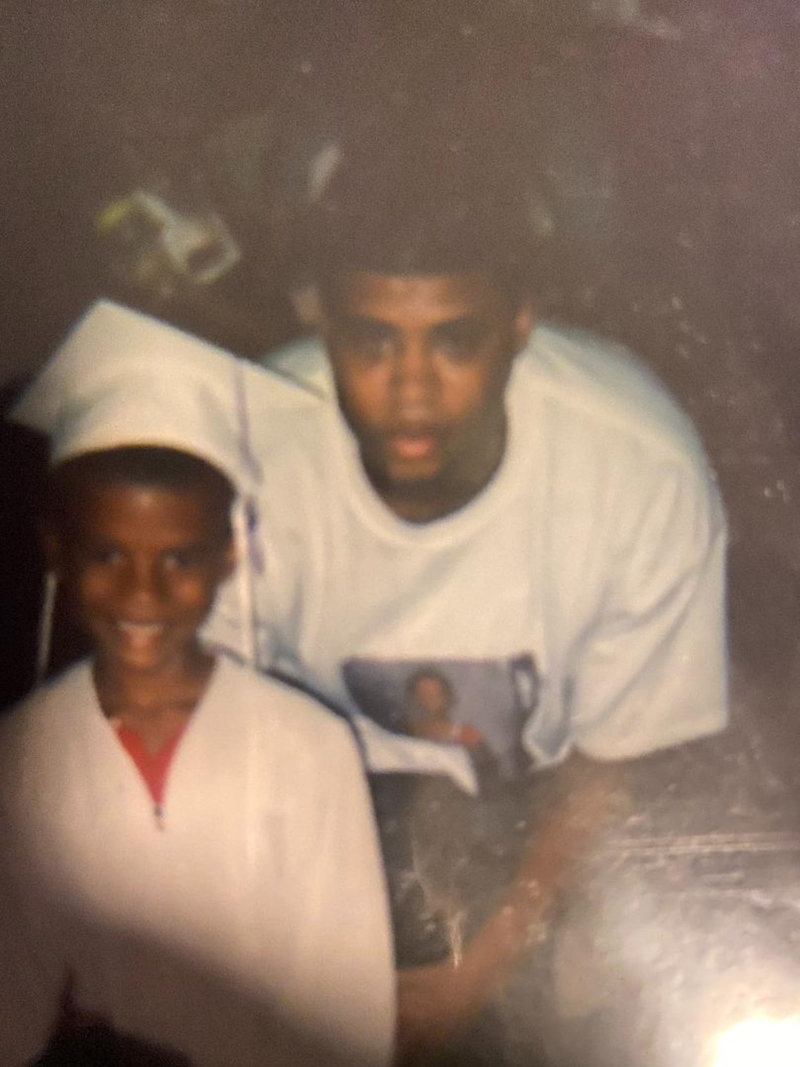 Ja’don Rucker-Furlow with dad Shadon Furlow, once a star athlete at Springfield South and Sinclair Community College. CONTRIBUTED