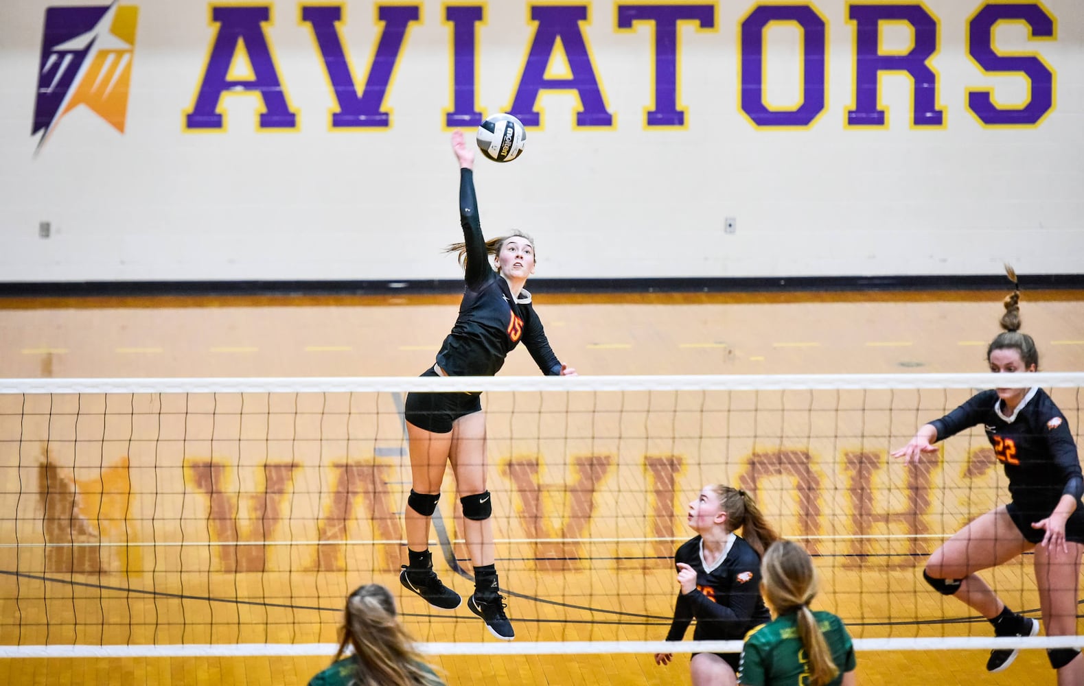 Fenwick vs McNicholas regional volleyball semifinal