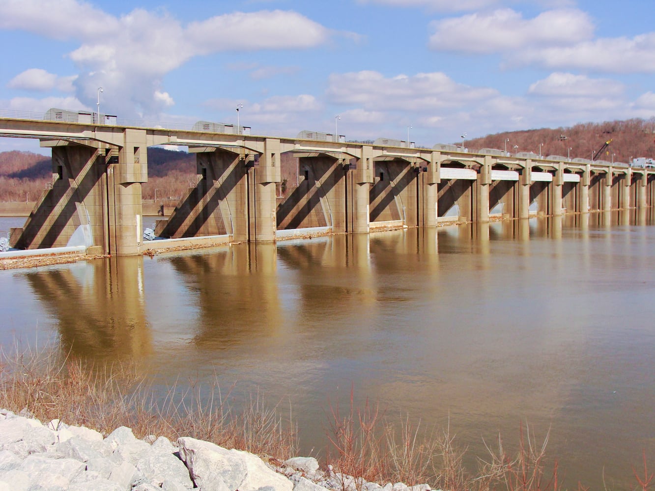 Meldahl hydroelectric power plant tour