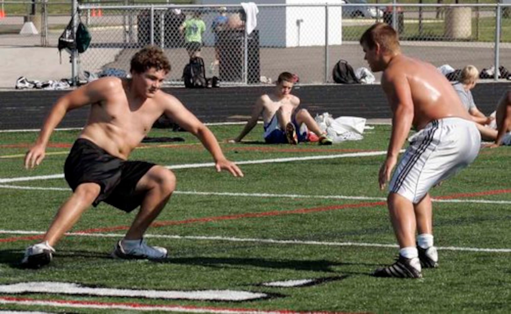 Lakota East holds practice