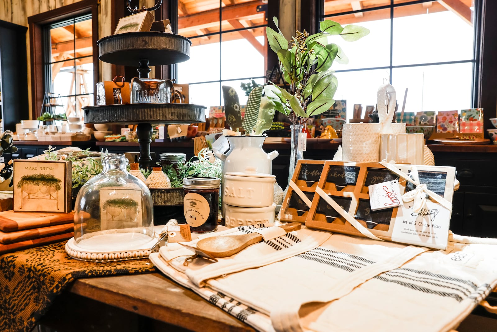 The new expansion at Garver Family Farm Market is open on Ohio 63 in Lemon Township. The new facility has features a deli with a wide variety of food options for dine-in and carry out, a wine bar, produce items, coffee shop, gift shop items and more. NICK GRAHAM/STAFF