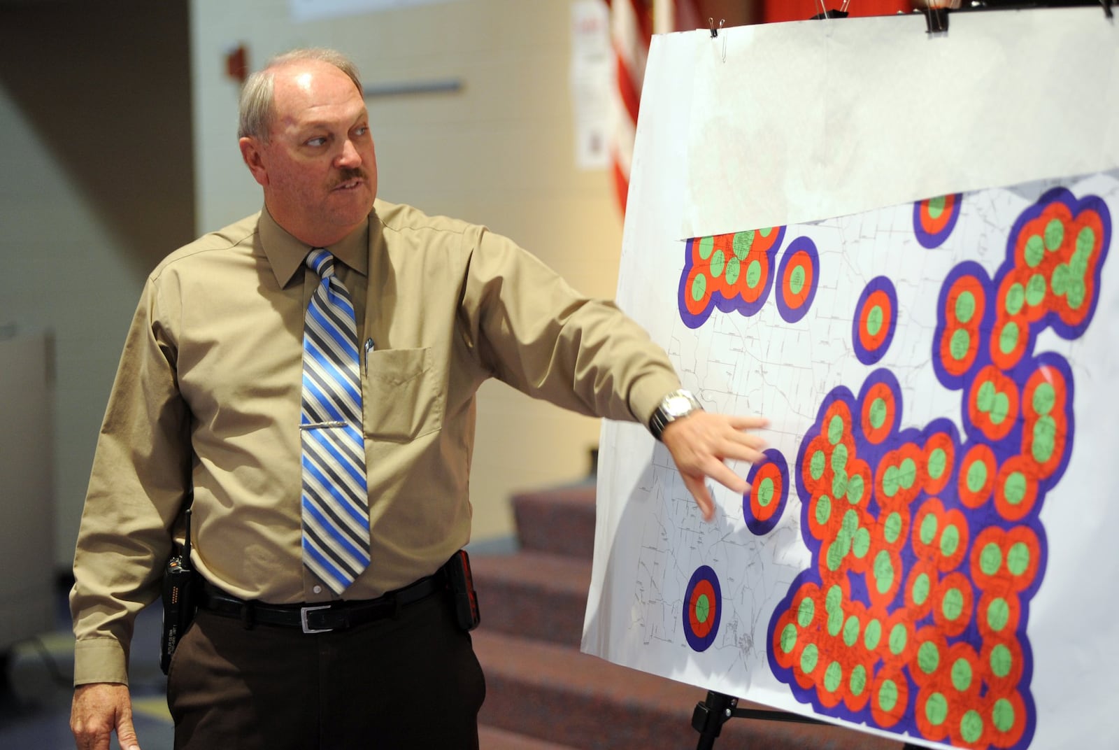 Former Butler County Emergency Management Agency Director Jeff Galloway is the new fire chief in Morgan Twp.