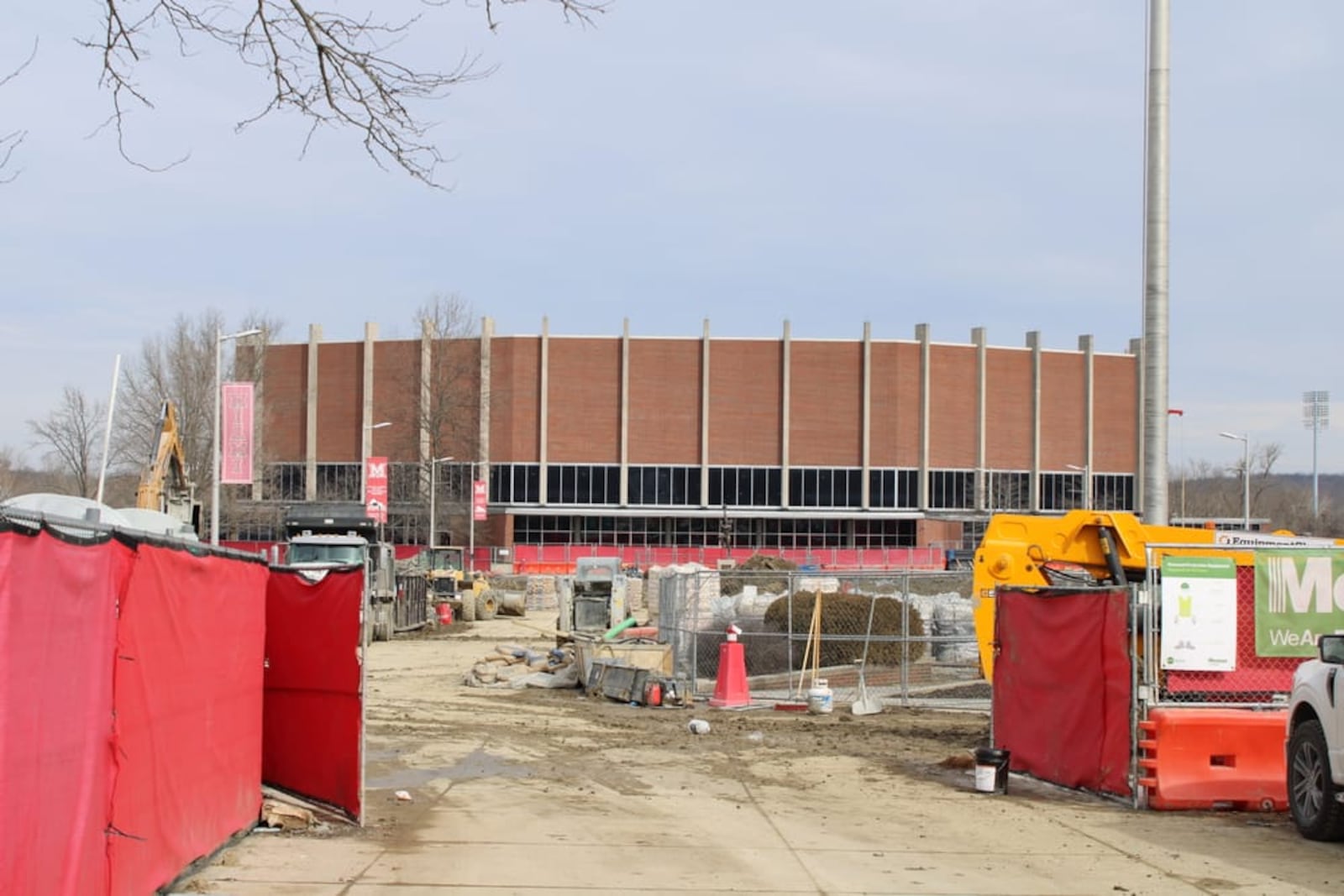 In the university's survey, 250 respondents said they would prefer that the university renovate Millett Hall, locate a new arena at or near Millett's current site, or abandon the effort entirely. SEAN SCOTT/OXFORD FREE PRESS