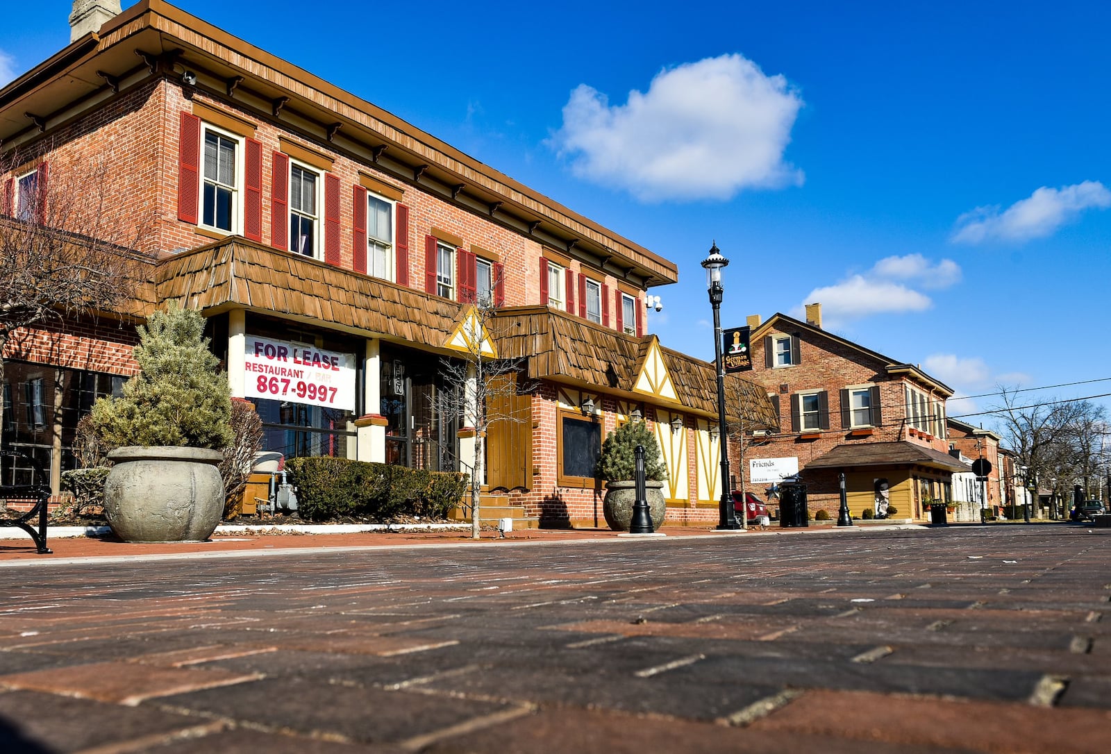 German Village advocates will be showing off several buildings, including this one on North Third Street, which they hope will be filled with bars, restaurants or other businesses in advance of the proposed Spooky Nook Sports at Champion Mill mega-sports complex opening. It’s an opportunity for businesses to get in on the ground floor before the sports complex opens, they say. NICK GRAHAM/STAFF