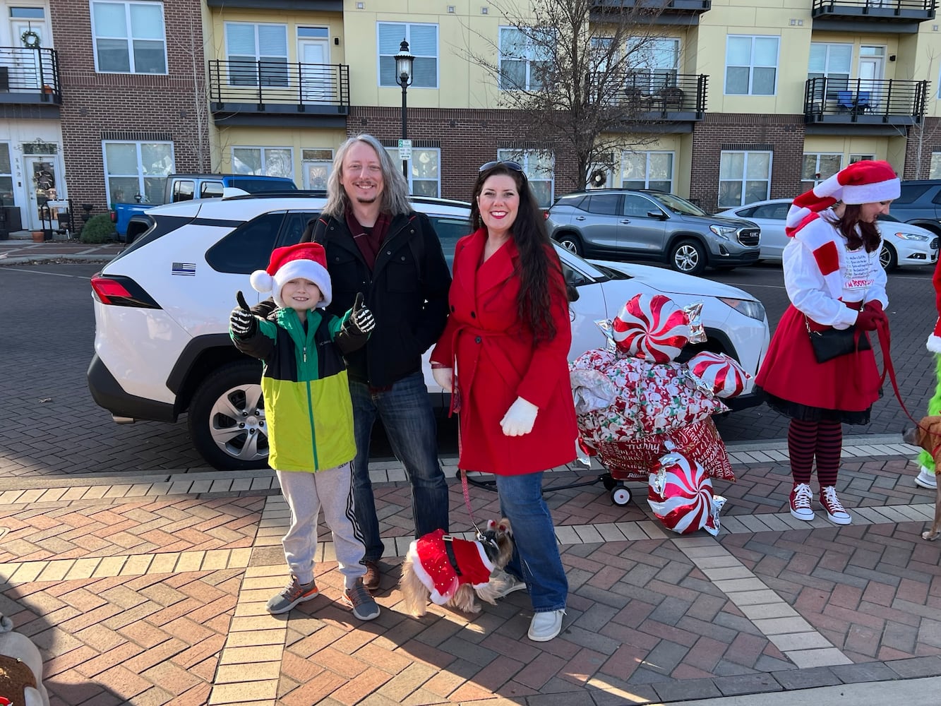 Santa paws parade