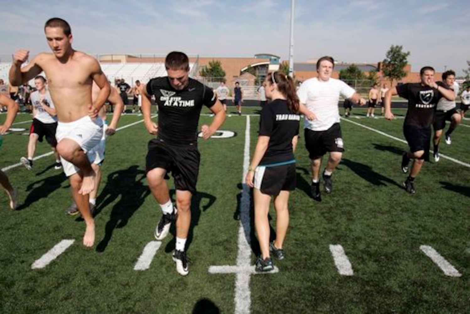 Lakota East holds practice