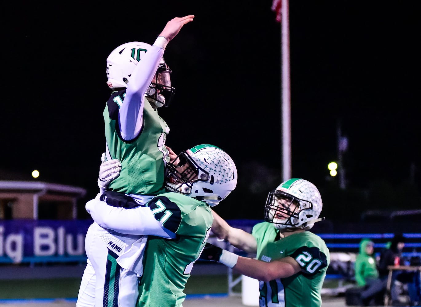 Badin beats Ross in first round of football playoffs