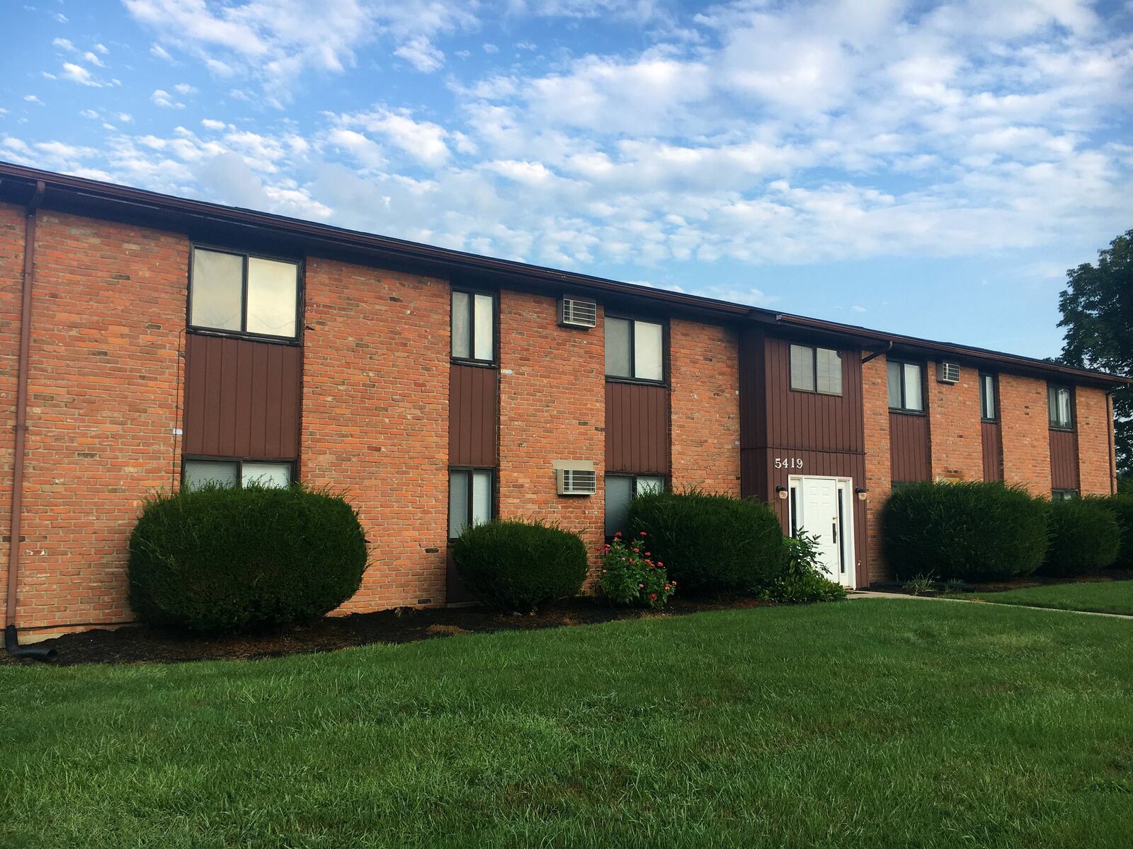 Fairfield police have charged Stephanie Gabbard, 33, of Fairfield, with murder after police found her boyfriend, David Mitchell, 41, dead on Sept. 4 at an apartment building (pictured) on Eastgate Drive. 