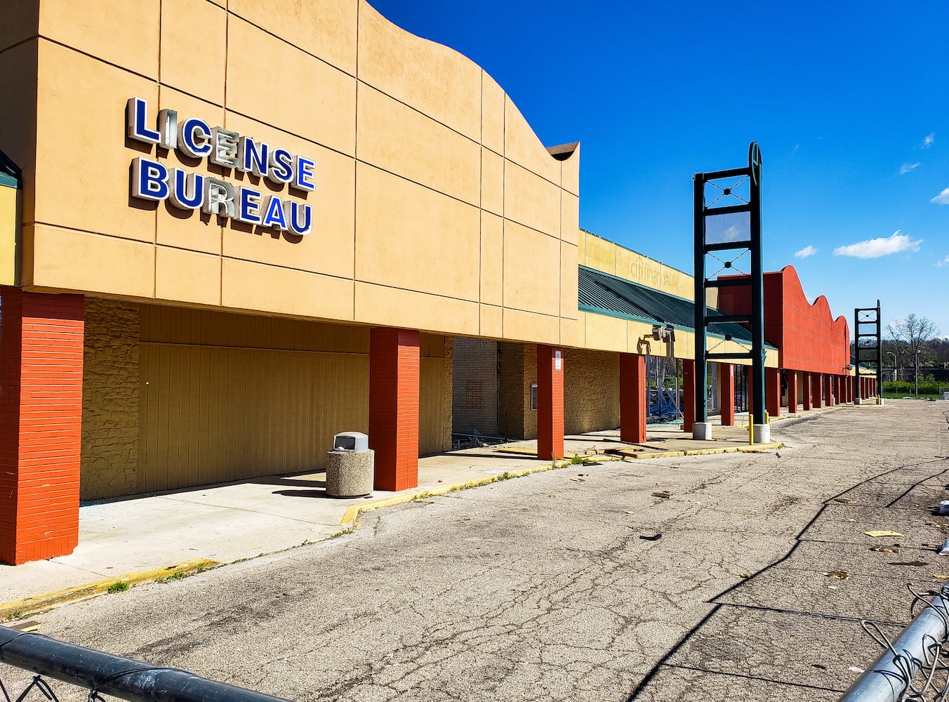 Demolition and construction underway at Hamilton West Shopping Center