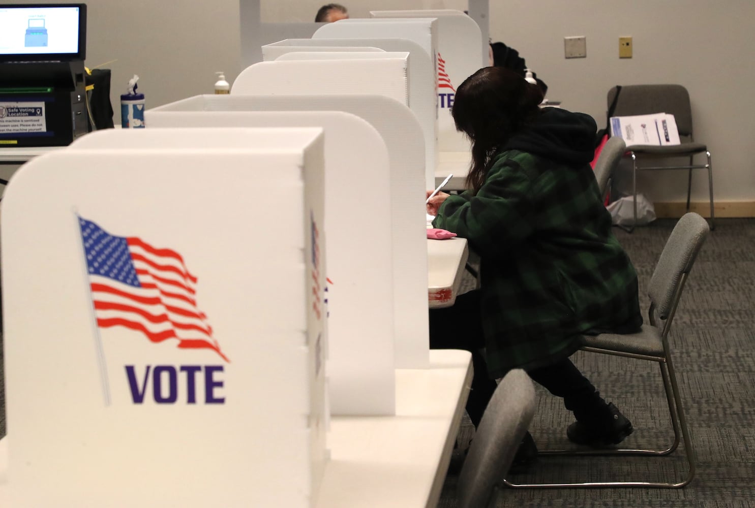 Voters turn out for Election Day on Tuesday