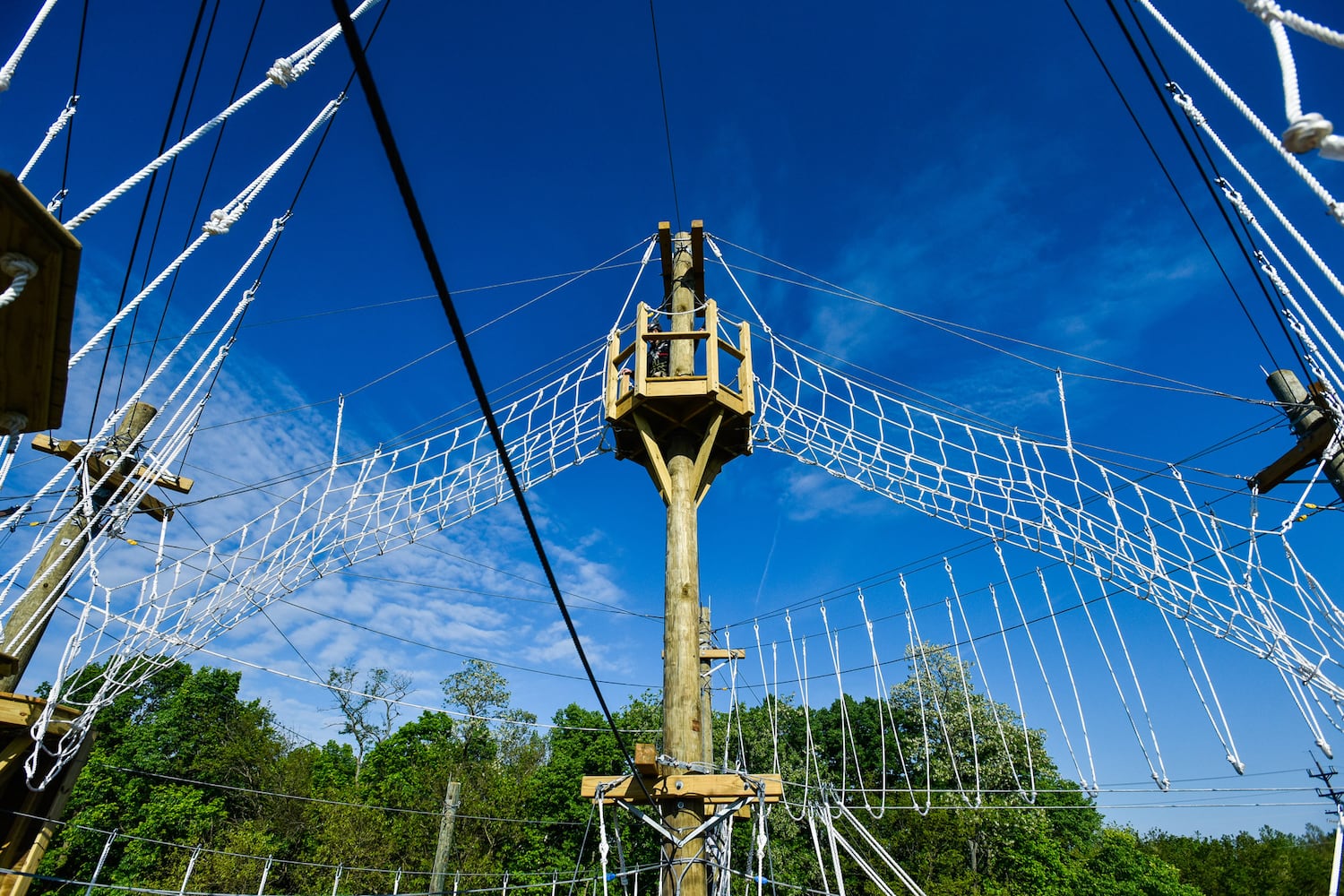 High ropes course now open at YMCA's Camp Campbell Gard in Butler County