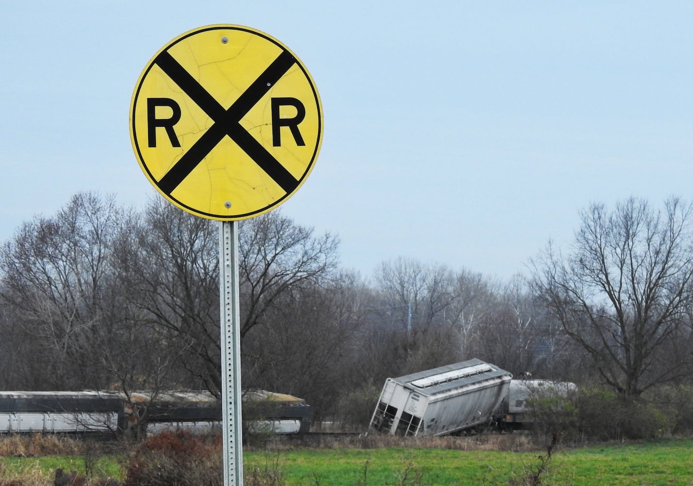 Train derailment in Wayne Twp. Butler County