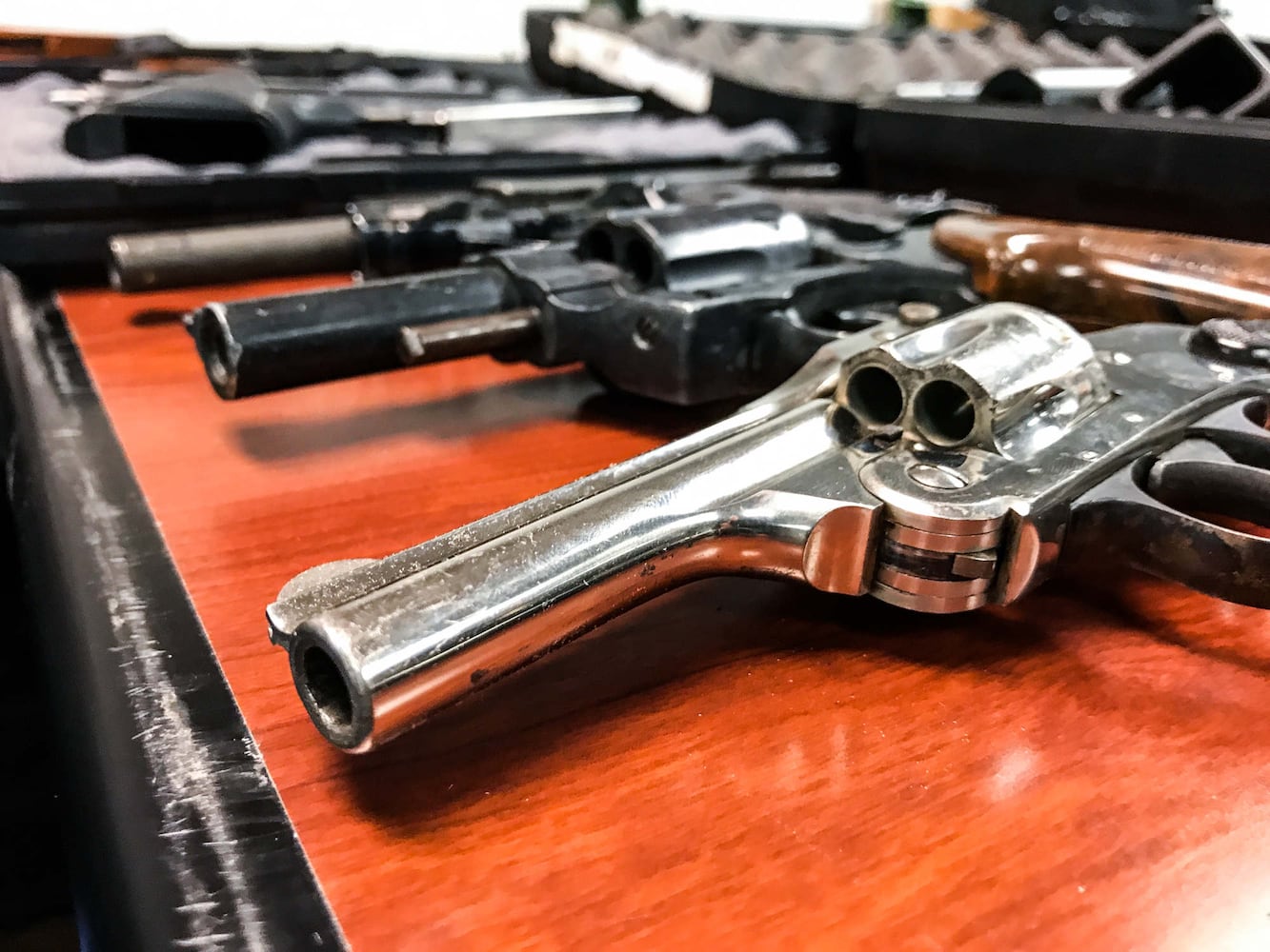 Over 100 Guns Seized in Butler County