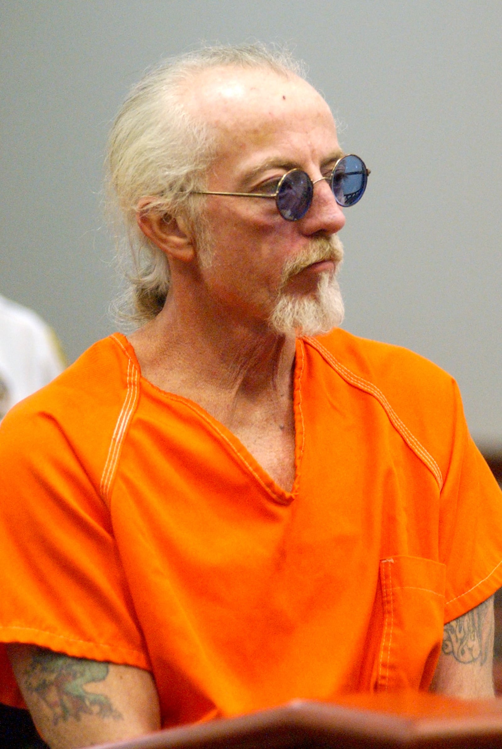 Donald J. Ketterer stands before the Hamilton Municipal Court Judge on Feb. 26, 2003. STAFF