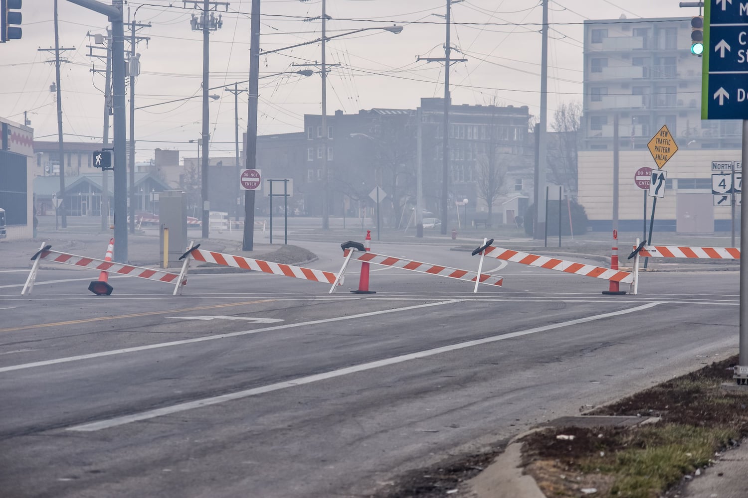 PHOTOS: Aftermath of huge New Year’s Day warehouse fire in Middletown