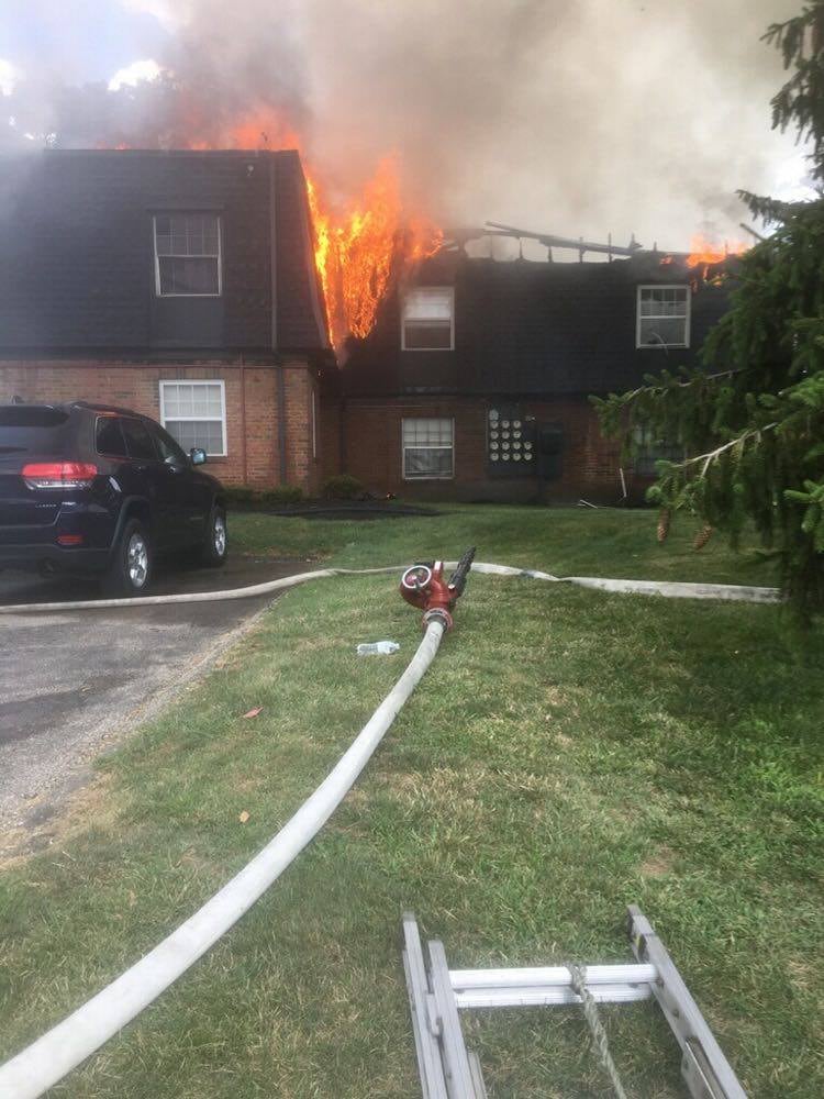 PHOTOS: Apartment fire in Middletown