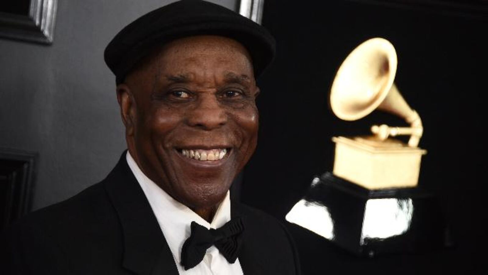 Buddy Guy arrives at the 61st annual Grammy Awards at the Staples Center on Sunday, Feb. 10, 2019, in Los Angeles.