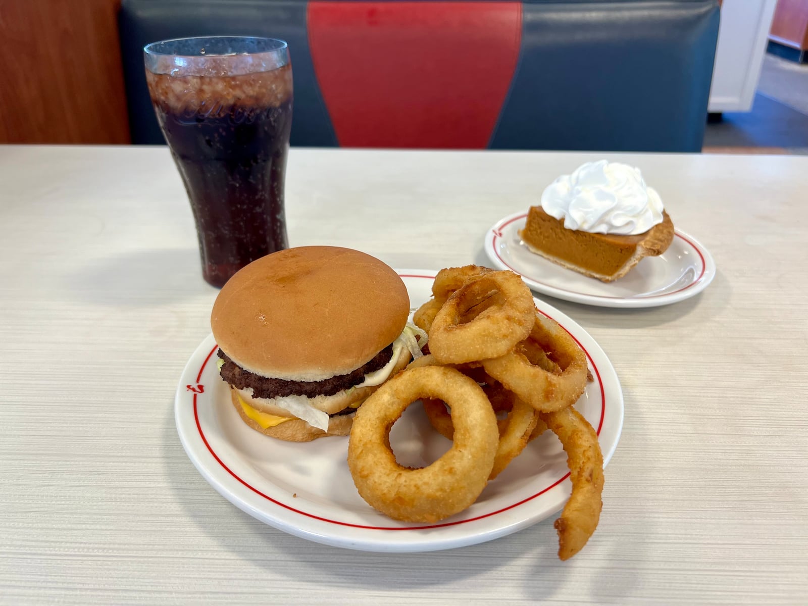 Fans of Frisch's often share a love for the restaurant's Big Boy hamburgers, onion rings, and selection of pies. Some customers also rave about the nugget-style ice served in each of the restaurant's soft drinks. AIMEE HANCOCK/STAFF