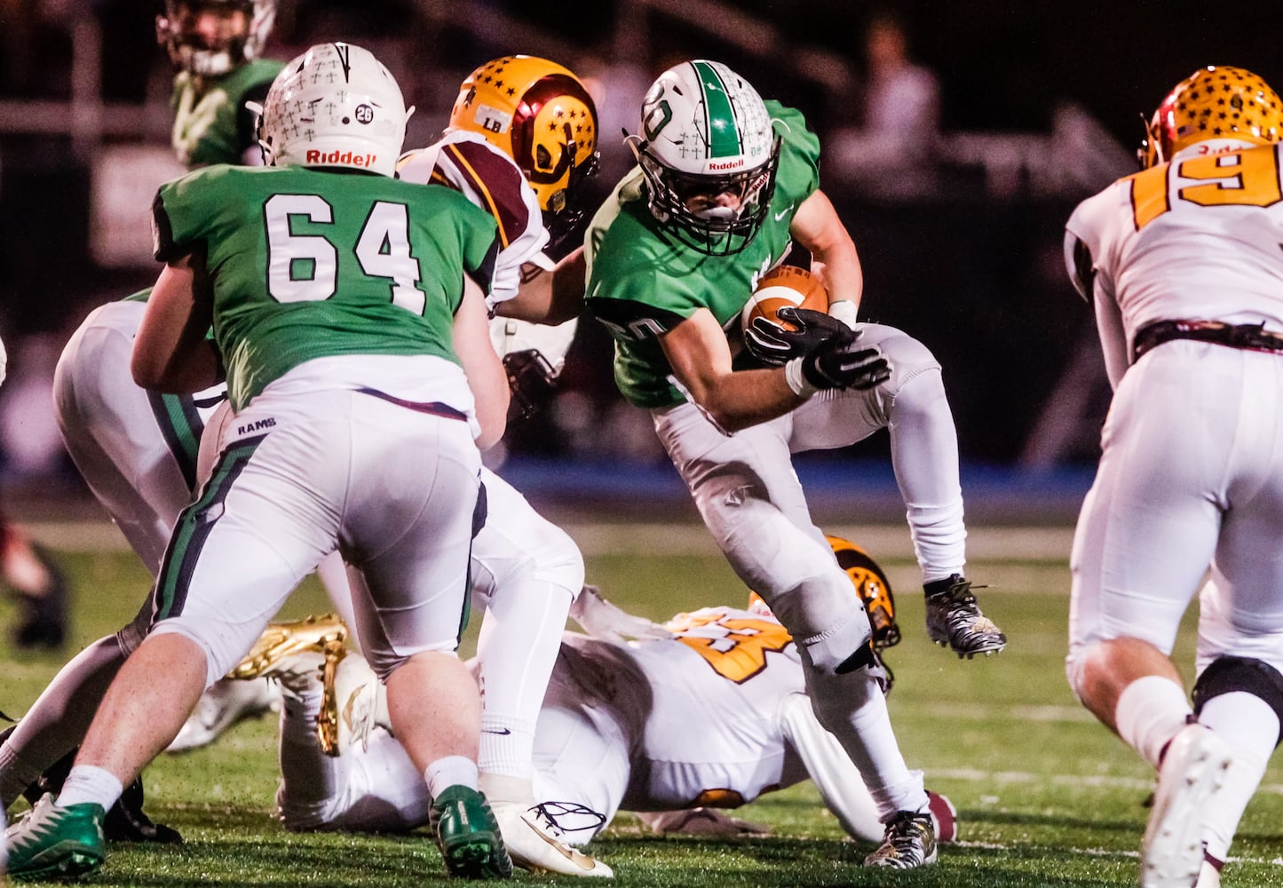 Badin beats Ross in first round of football playoffs