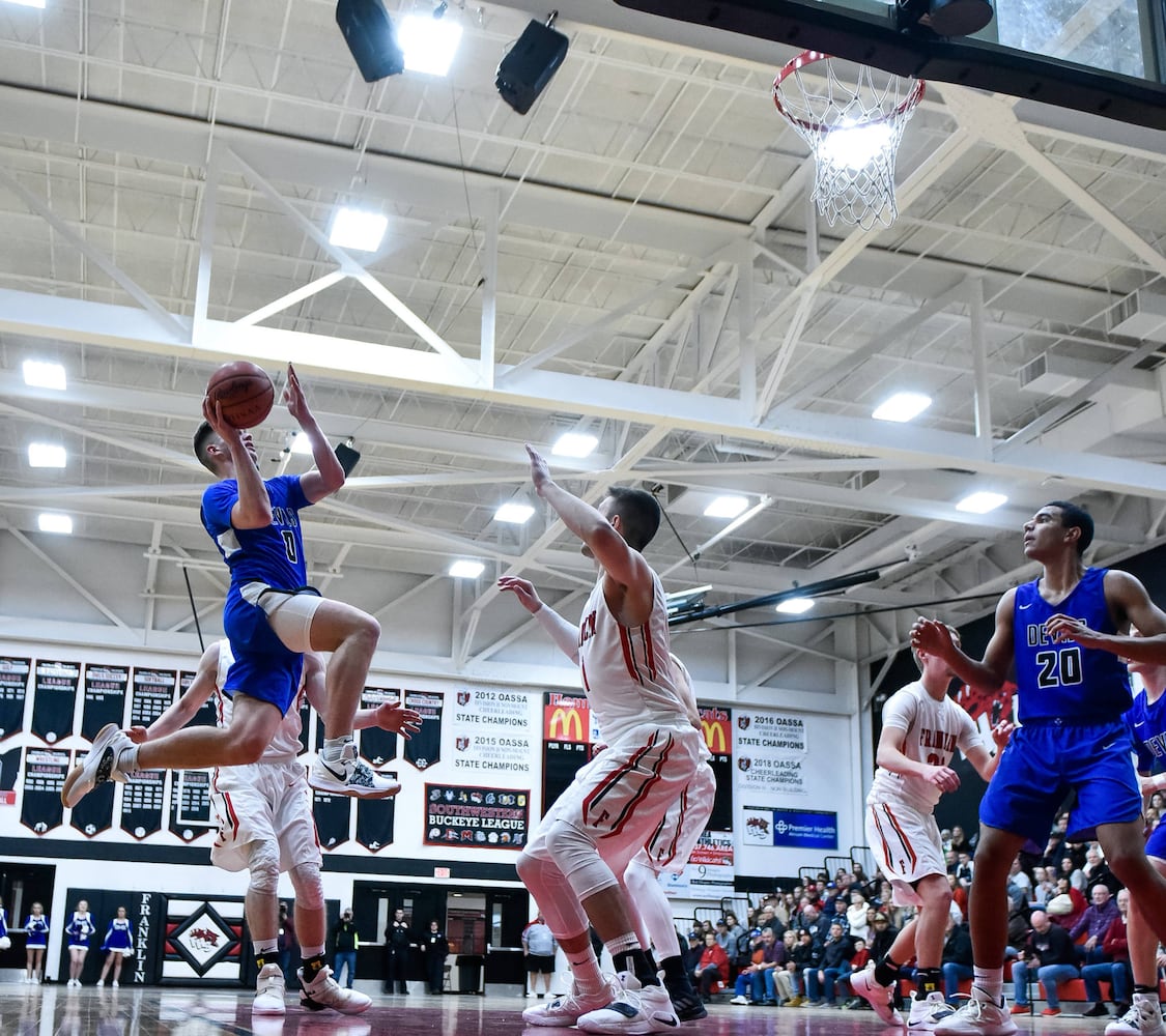 Franklin vs Brookville basketball