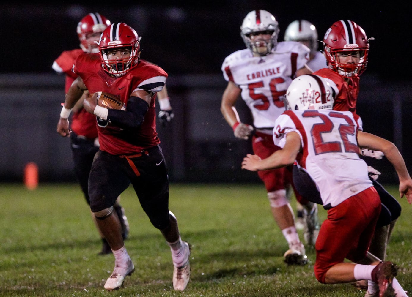 Madison vs Carlisle football