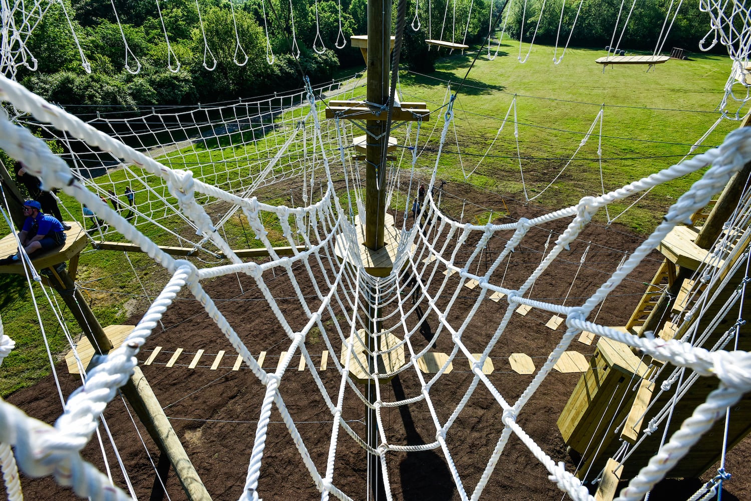 High ropes course now open at YMCA's Camp Campbell Gard in Butler County