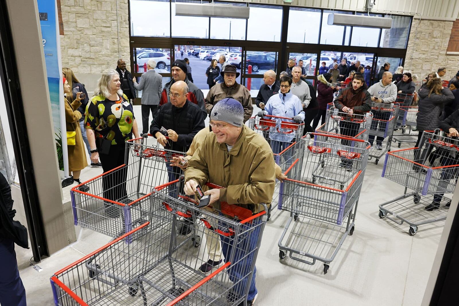 Southwest Ohio’s newest Costco – and the first in Butler County – drew thousands of shoppers to its massive Liberty Twp. store when it opened in November 2022. The store has added increases to Butler County's sales collections. Nick Graham\Staff Photo