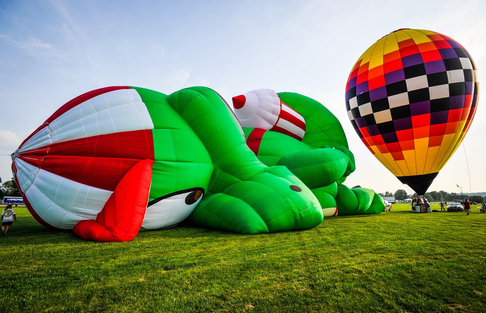 The Ohio Balloon Challenge is tentatively scheduled for July 16-17 at Smith Park with “a modified look,” said David Pearce, an organizer. The event was cancelled last year due to the coronavirus pandemic. NICK GRAHAM/STAFF