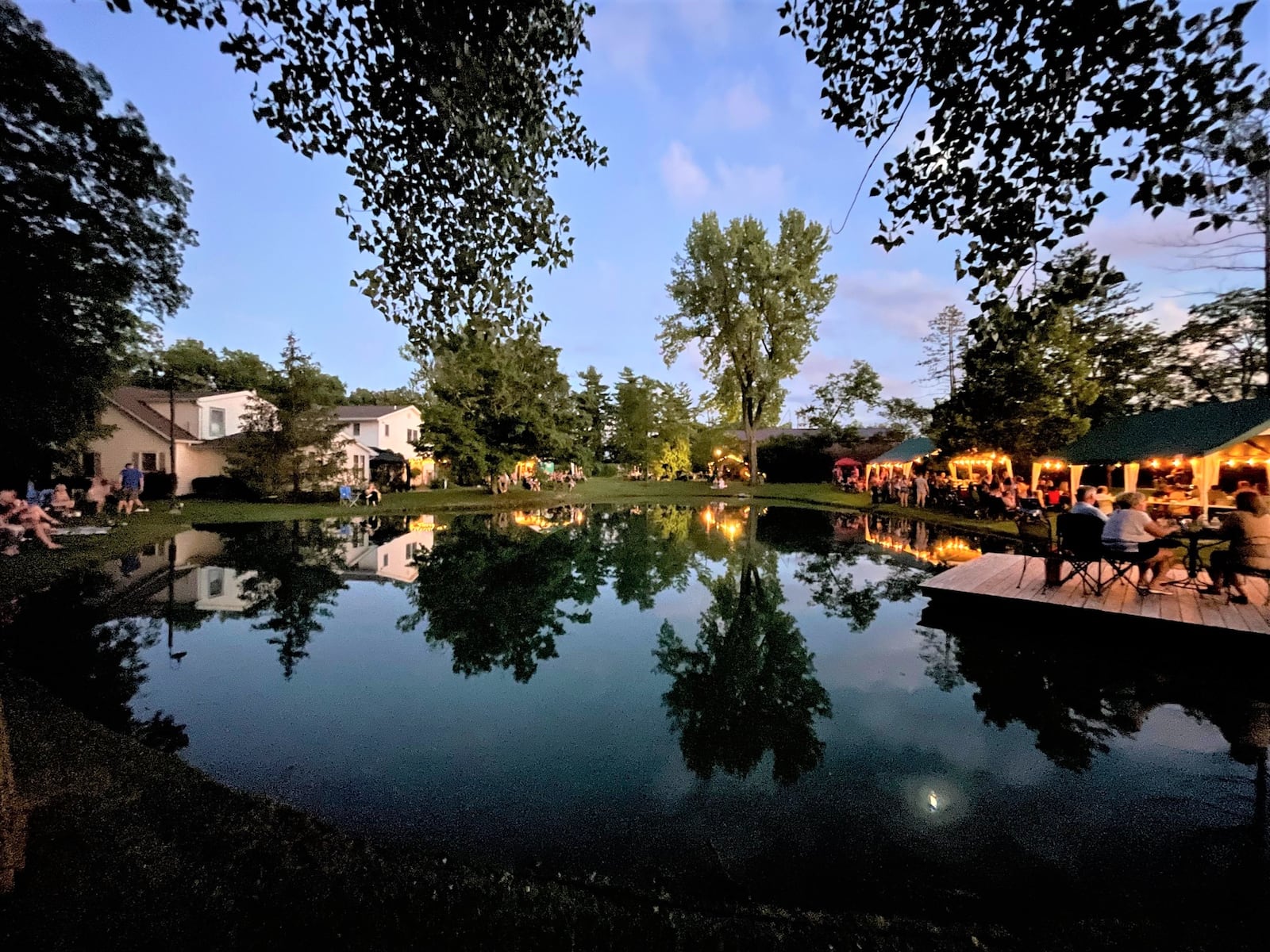 Guests attend the 2022 Hanover Winery Wine Festival in August 2022. The winery is located at 2165 Morman Road, Hanover Twp. CONTRIBUTED