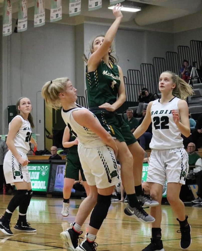 Badin Vs. McNicholas Girls Basketball