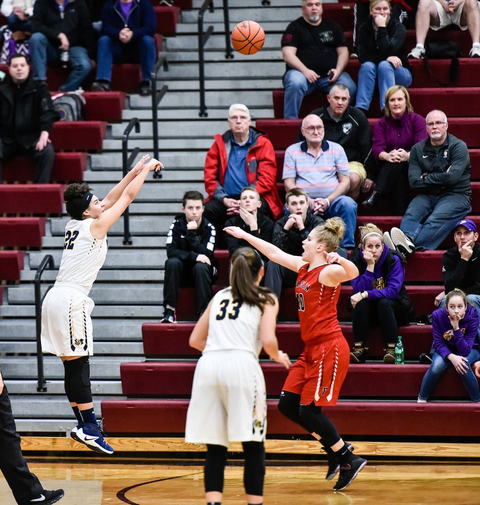 Franklin vs Monroe Girls Basketball