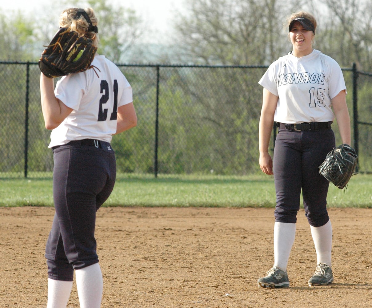 PHOTOS: Monroe Vs. Brookville High School Softball