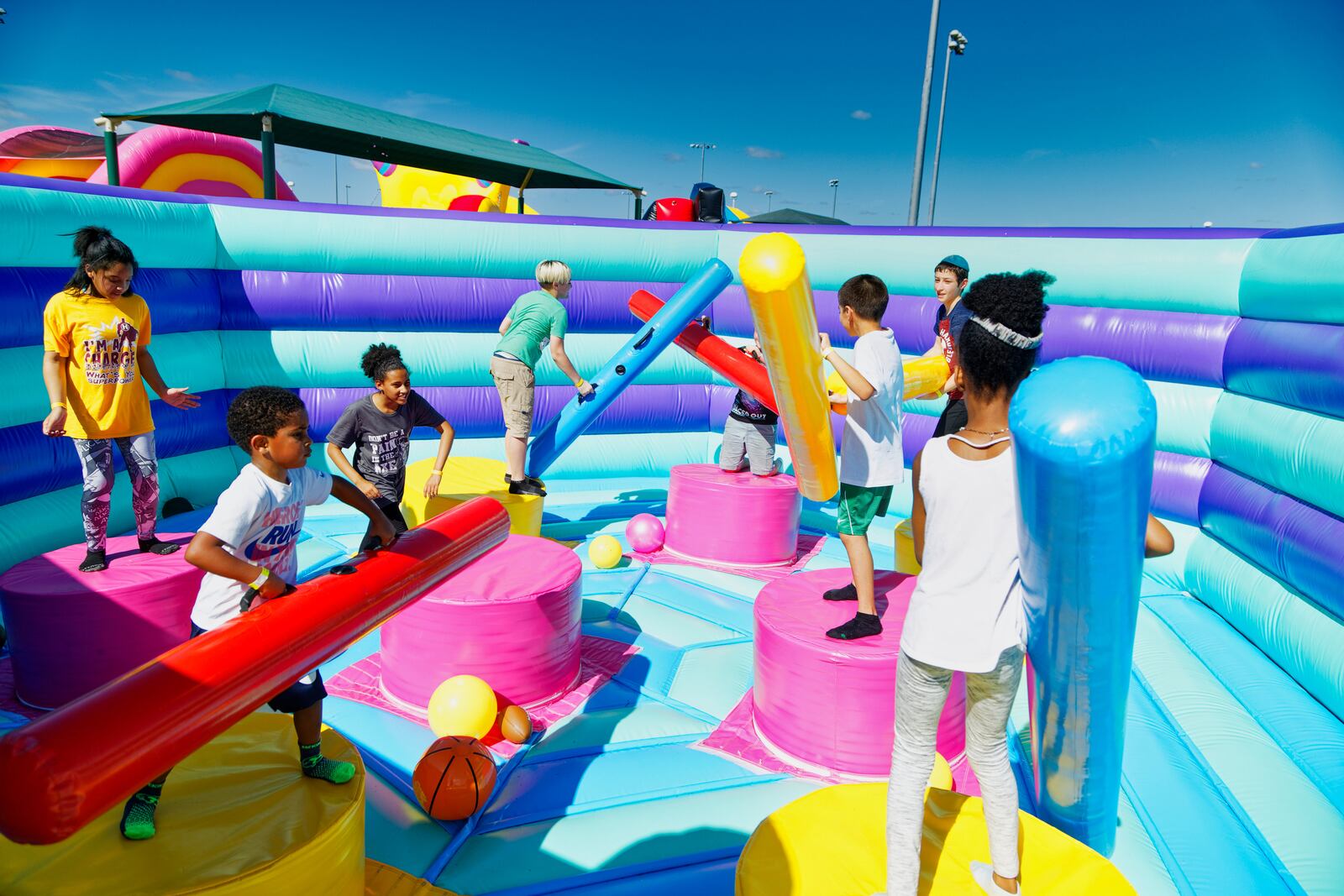 The world’s largest bounce house, The Big Bounce America, is in Ohio over the next couple of weeks. CONTRIBUTED PHOTO