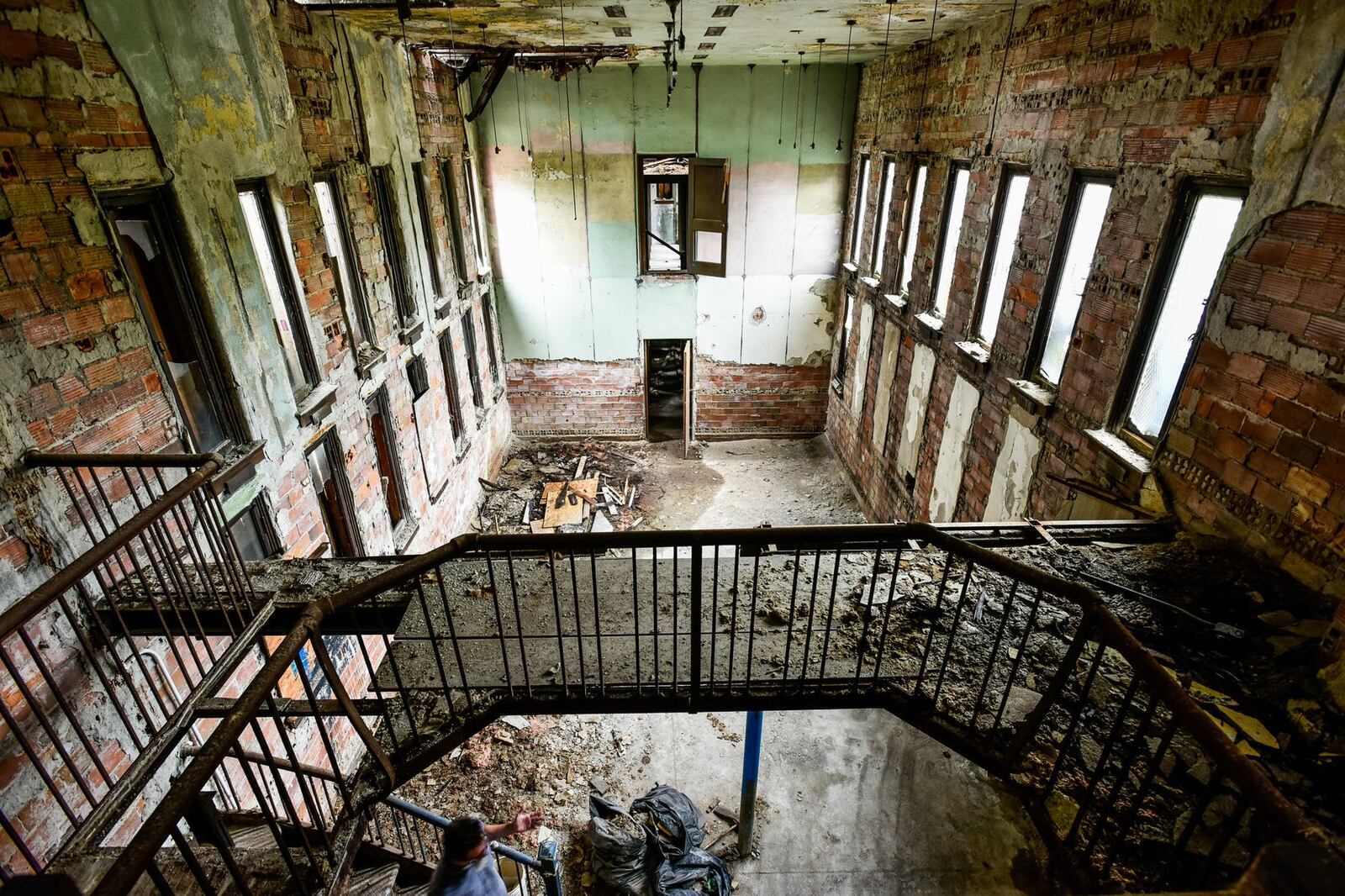 A look inside the former Carnegie Library in Middletown, which was built in 1911. 