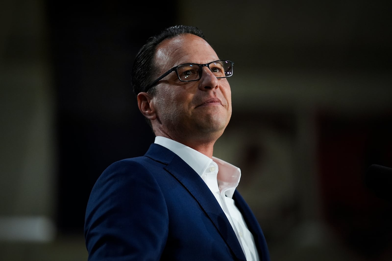 FILE - Pennsylvania Gov. Josh Shapiro speaks during a campaign event for Democratic presidential candidate Vice President Kamala Harris in Ambler, Pa., on July 29, 2024. (AP Photo/Matt Rourke, File)