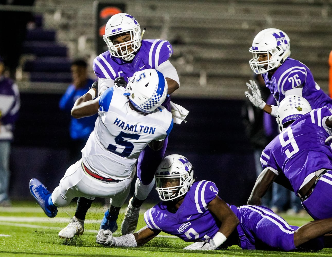 Hamilton Big Blue football beats Middletown Middies Friday, Oct. 19