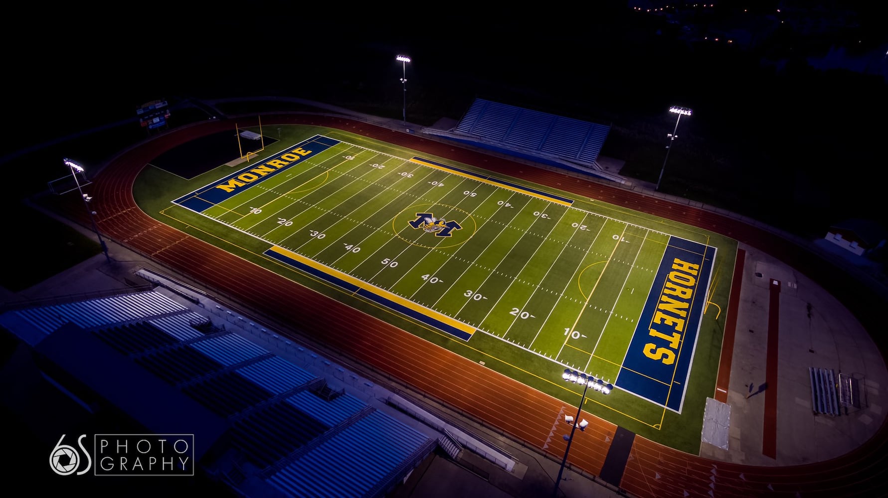 PHOTOS: Butler County high schools honor Class of 2020 with stadium lights displays